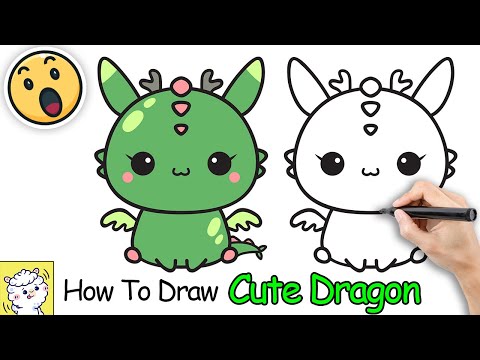 Featured image of post Cute Kawaii Cute Dragon Drawing Easy