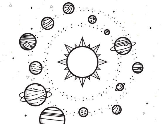 Featured image of post Galaxia Dibujos Del Universo A Lapiz