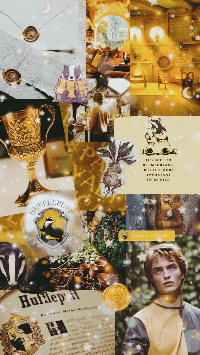 Featured image of post Hufflepuff Aesthetic Wallpaper Collage