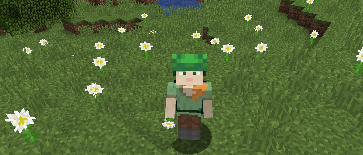 Oxeye Daisy Minecraft Banner