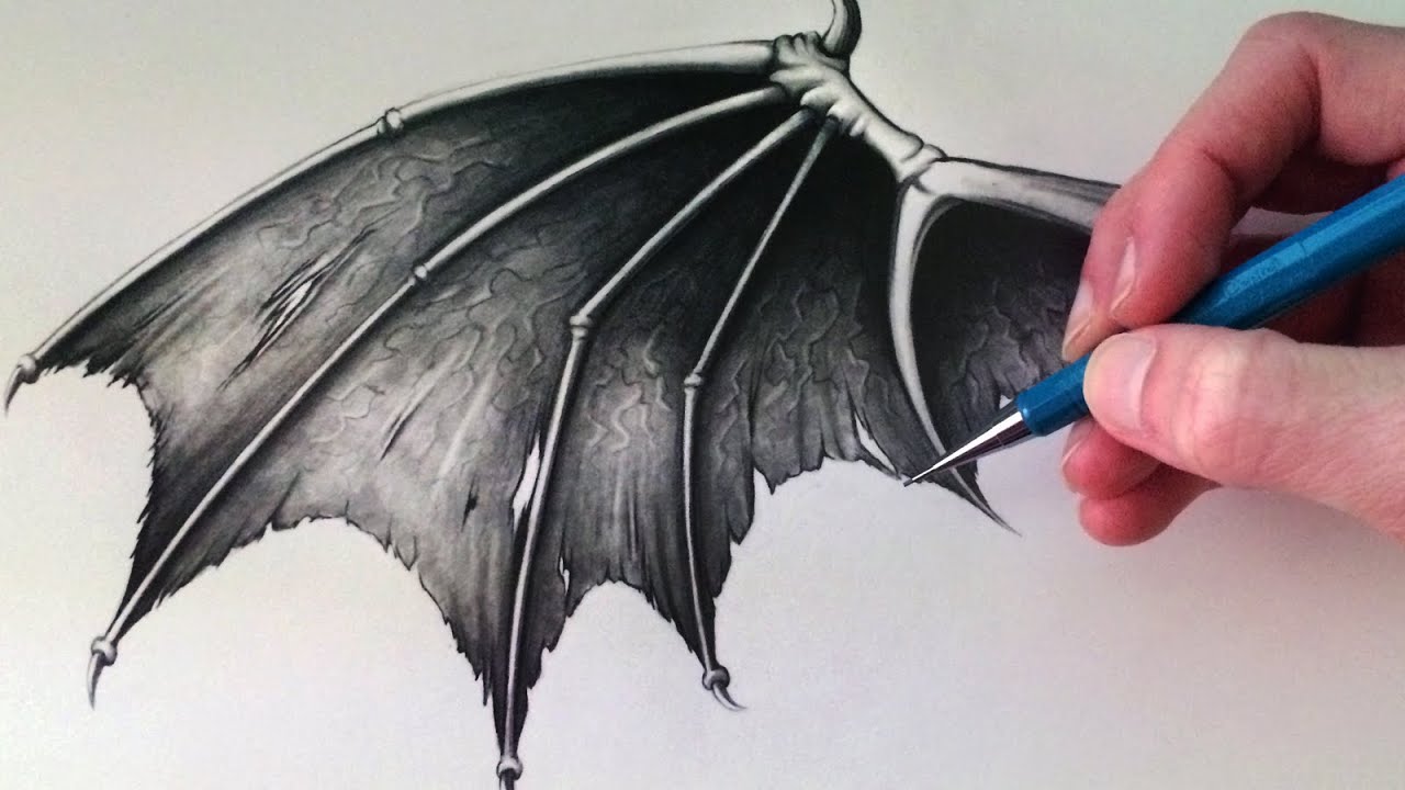 Featured image of post Realistic Devil Wings Drawing