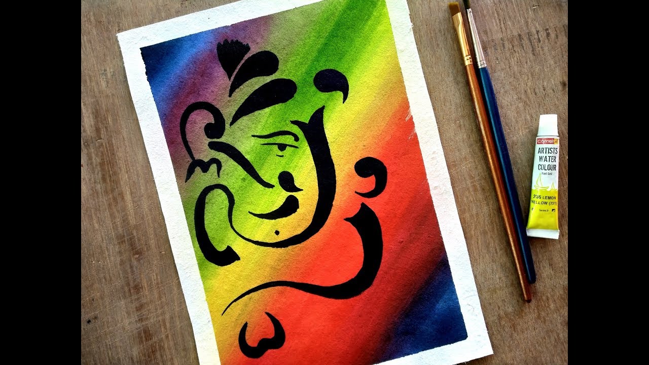 Featured image of post Super Easy Easy Beginner Ganpati Painting