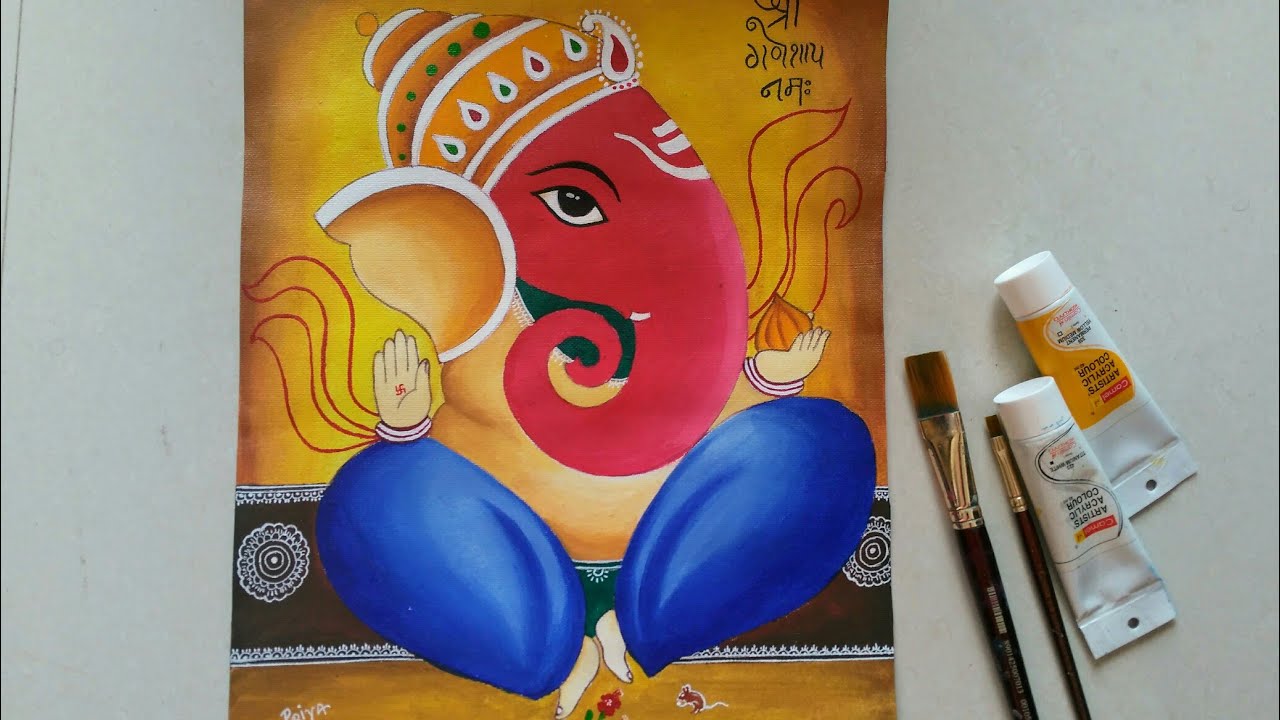 Featured image of post Unique Easy Beginner Ganpati Painting